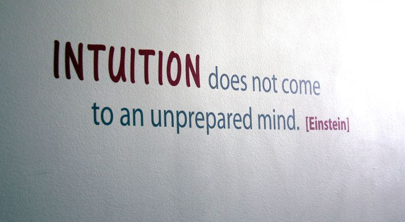intuition, Einstein(?)